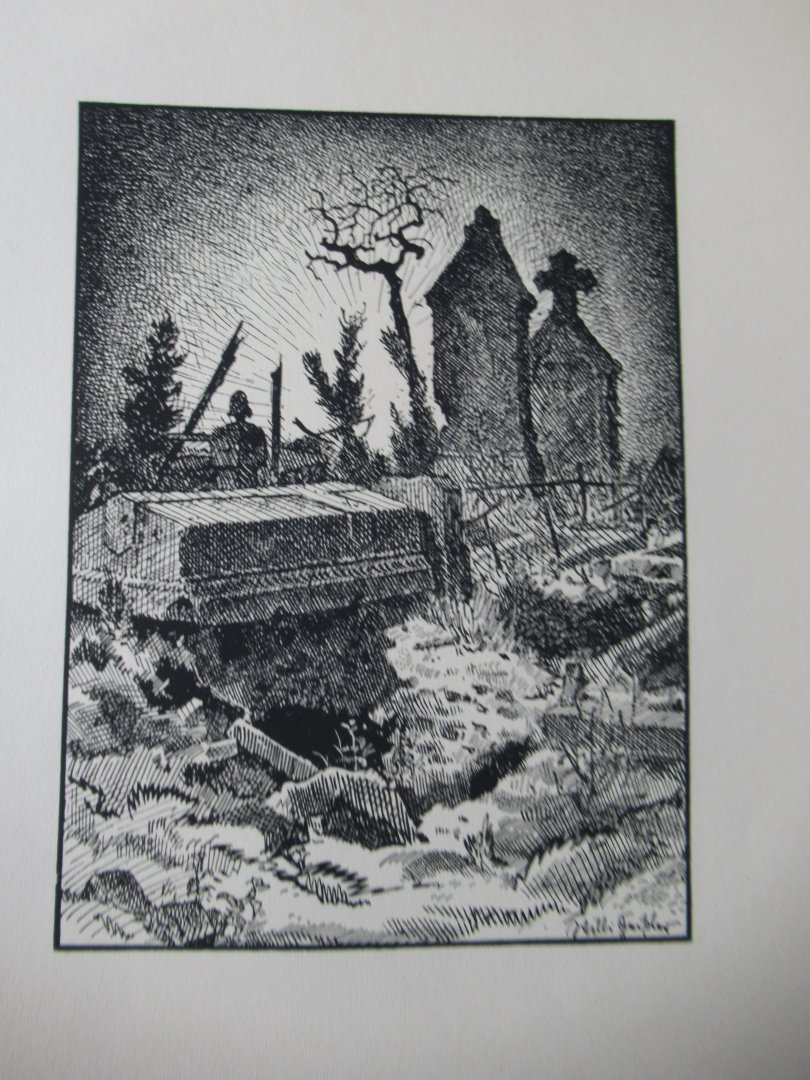 Geissler, Willi - Opferbrand. Federzeichnungen