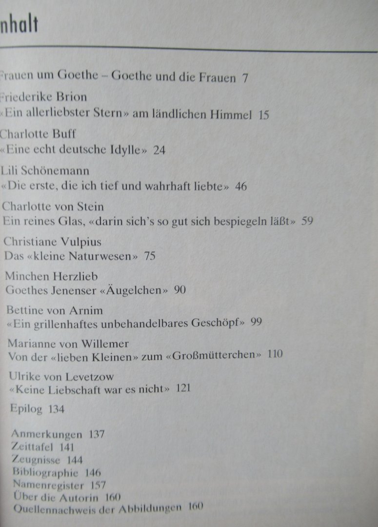 Seele, Astrid - Frauen um Goethe