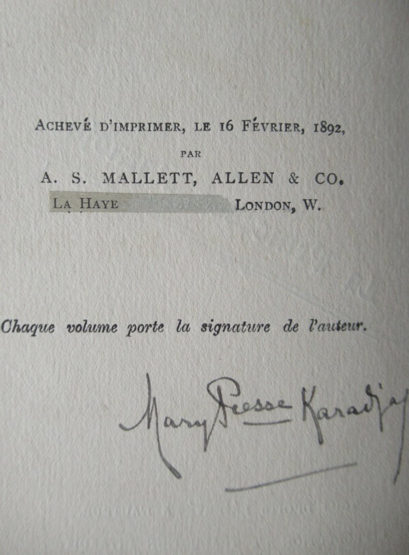 La Princesse Karadja - Etincelles