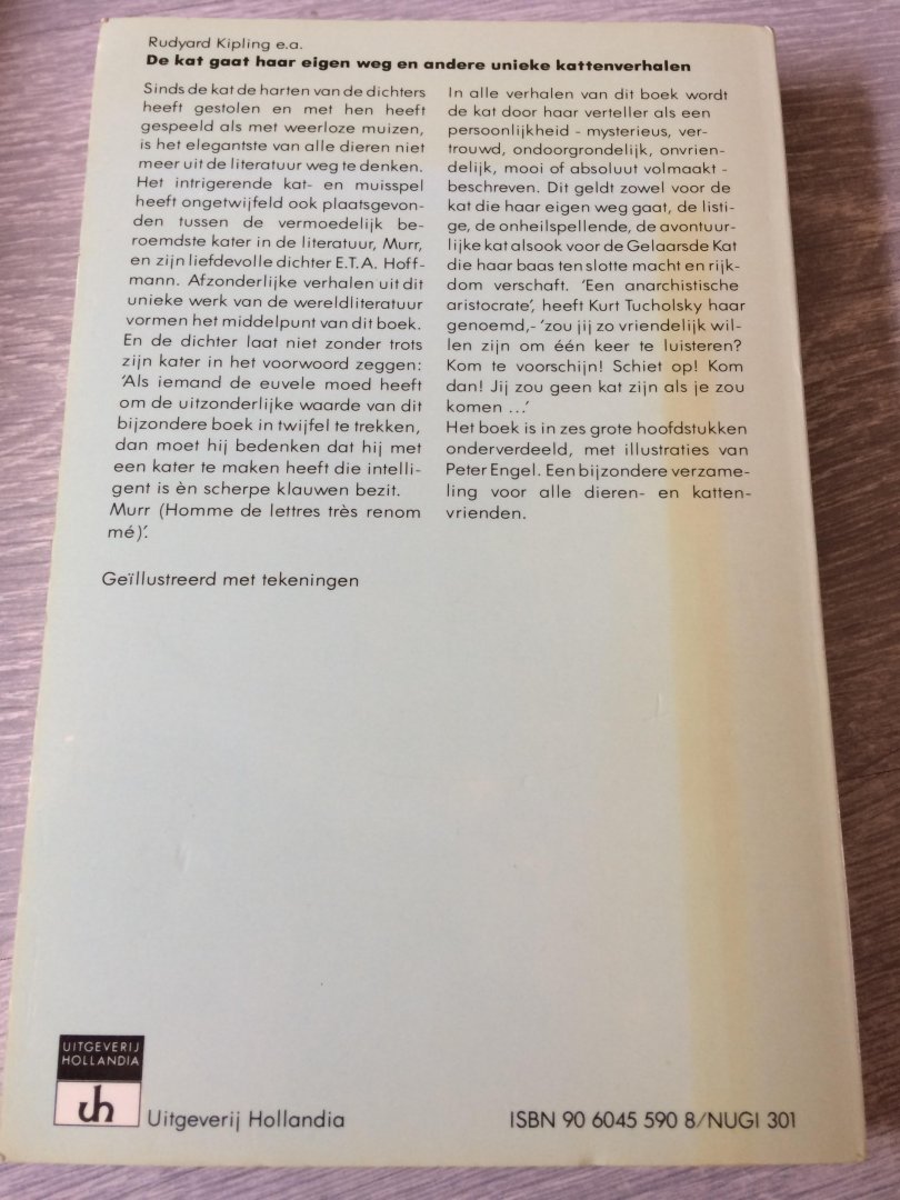 Kipling - De kat gaat haar eigen weg