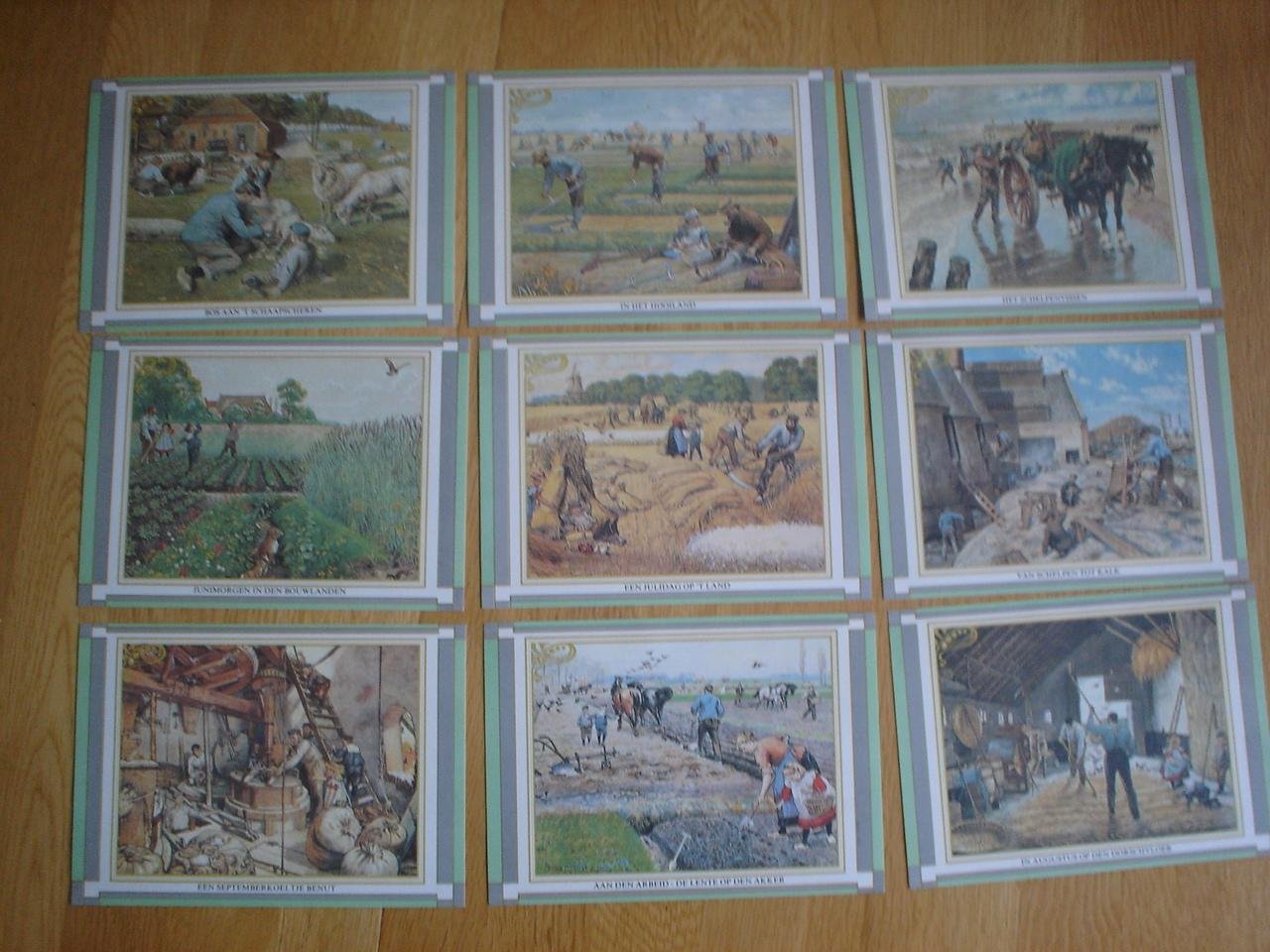 C. Jetses - Platen voor het zaakonderwijs, naar oorspronkelijke schilderijen van C. Jetses