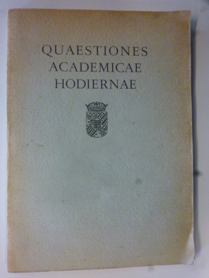 Redactie - Quaestiones Academicae Hodiernae
