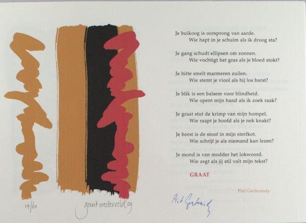 Gerbrandy, Piet. - 'Je buikoog is oorsprong van de aarde.'