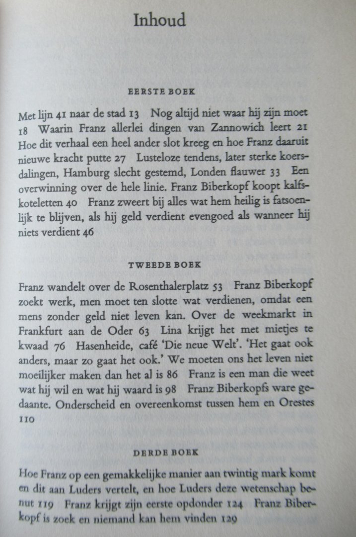 Döblin, Alfred - Berlijn Alexanderplatz. Franz Biberkopfs zondeval