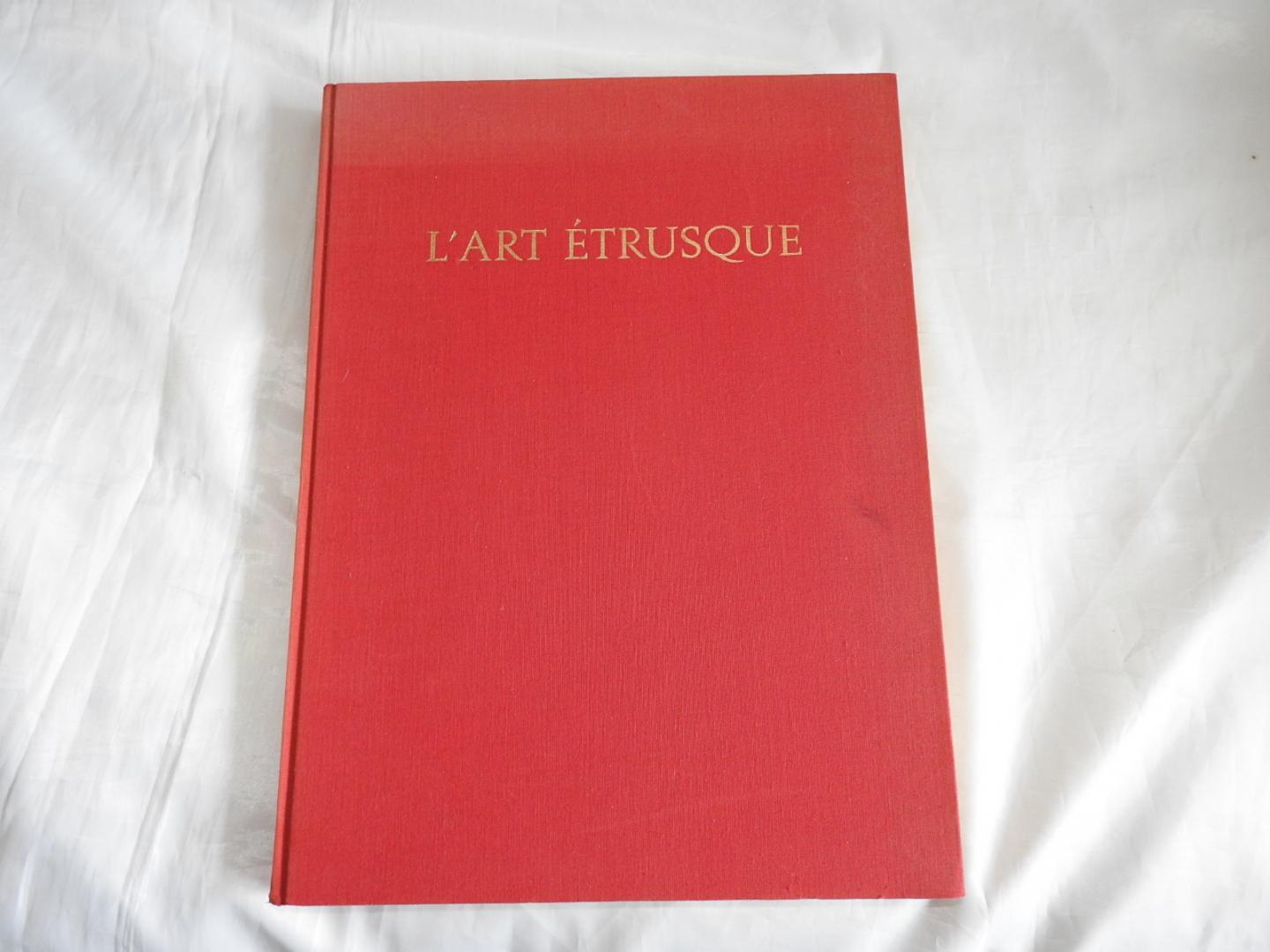 Bloch, Raymond R. - L`Art Etrusque (Franse tekst)