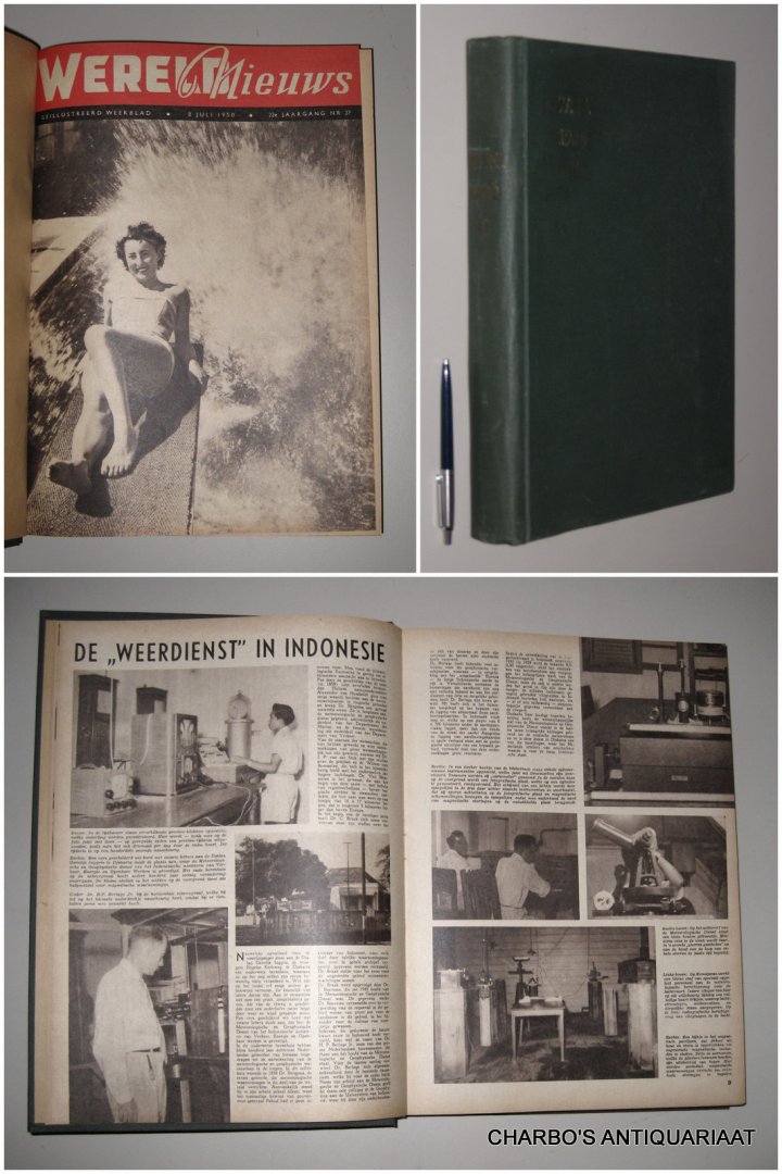 STAM, W.J.M. (hoofdred.), - Wereldnieuws. Geïllustreerd weekblad. 22e jaargang nrs.27-52 (Juli - Dec.1950).
