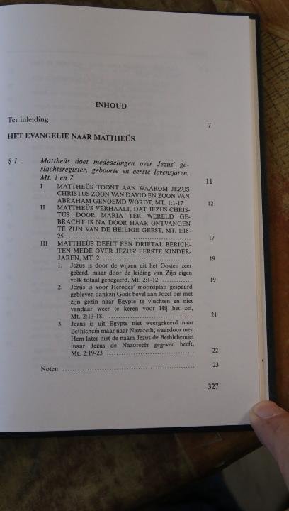 Vonk, Ds. C. - De voorzeide leer (Deel 1Qa).De Heilige Schrift: Mattheüs en Marcus