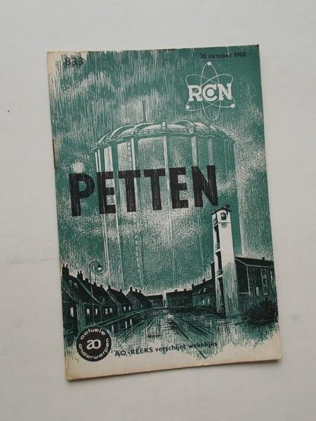 SCHOUTEN, W., - Reactorcentrum Petten. Ao boekje nr.838.