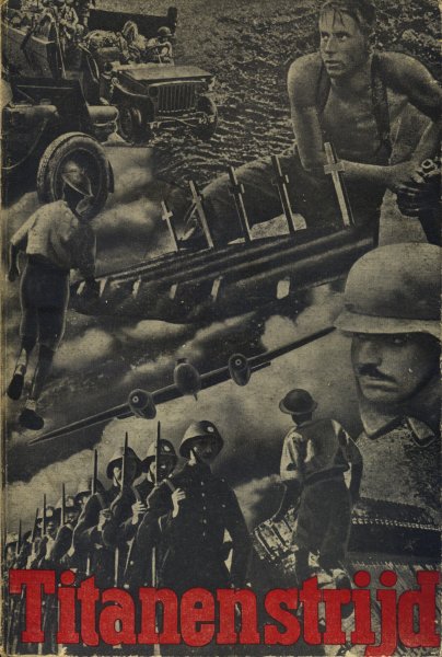 Dijk, Kl. van - Titanenstrijd 1939-1945. Een overzicht van deze oorlog met 6 kaarten