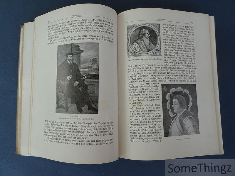Paul Burg. - Neue Geschichte des Deutschen Reiches für jedermann: von König Heinrich dem Vogelsteller bis zum Volkskanzler Adolf Hitler.