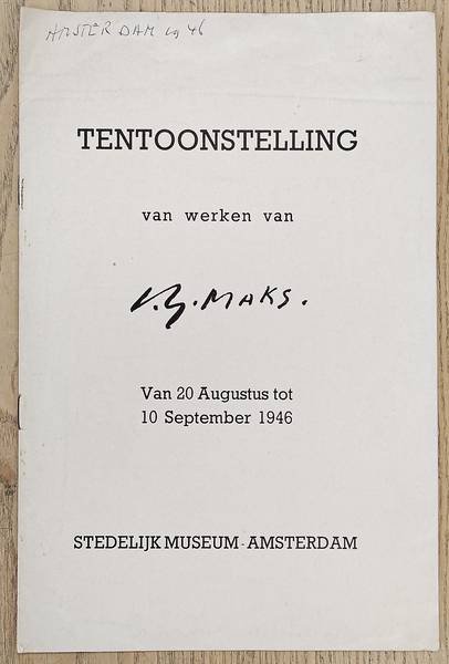 SM 1946: & MAKS, C.J. - C.J. Maks.