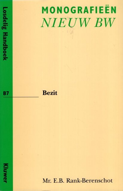 Rank-Berenschot, E.B. - Bezit.
