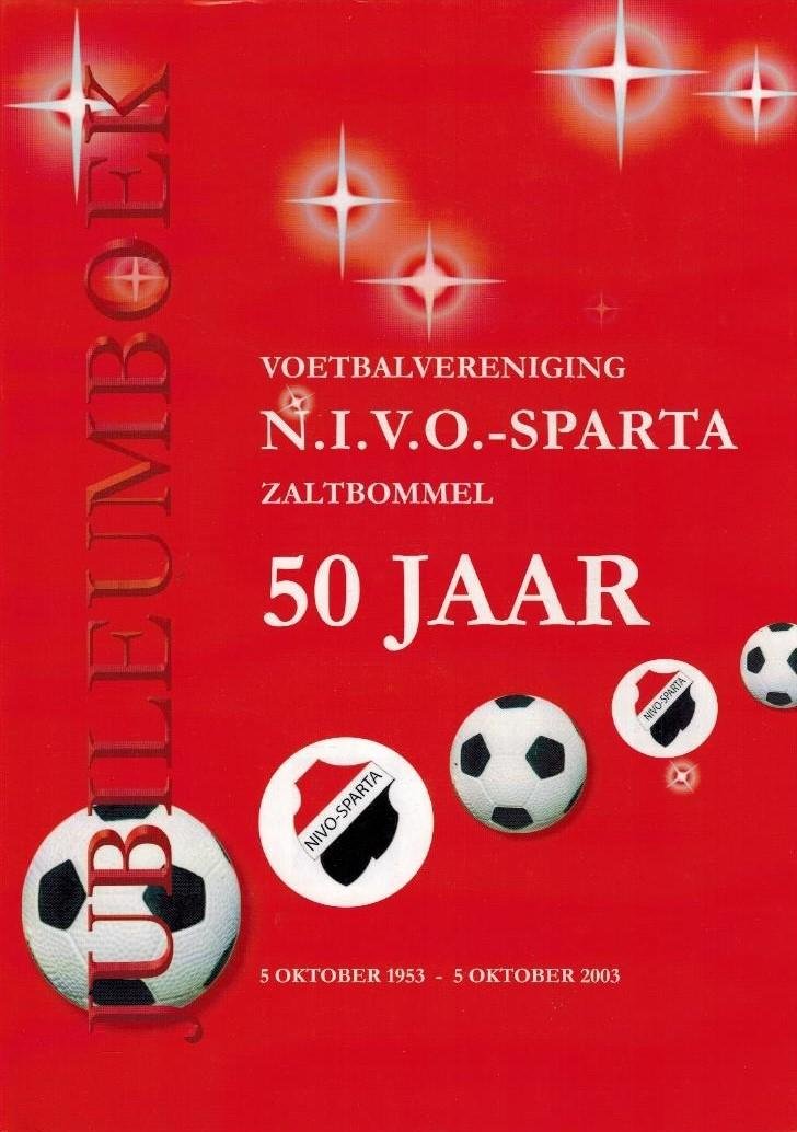  - Jubileumboek N.I.V.O.-Sparta 50 jaar -1953-2003