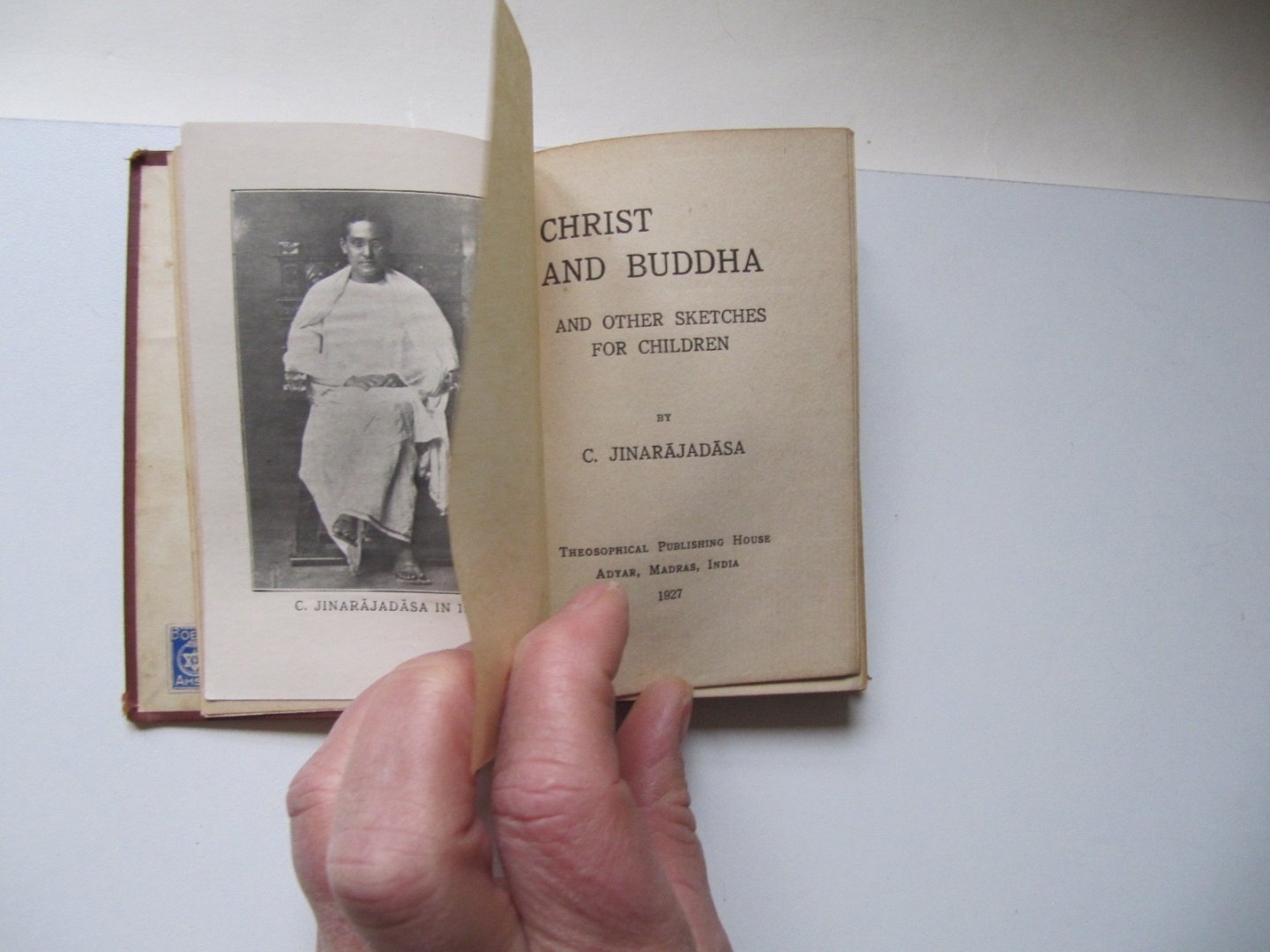 C. Jinarajadasa - Christ and Buddha, and other sketches for children