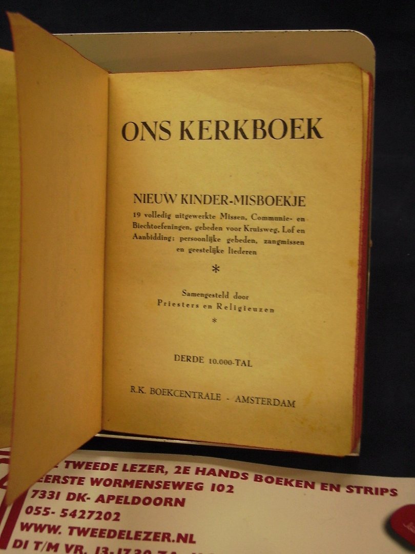 Priesters en religieuzen - Ons Kerkboek, Nieuw Kinder-misboekje