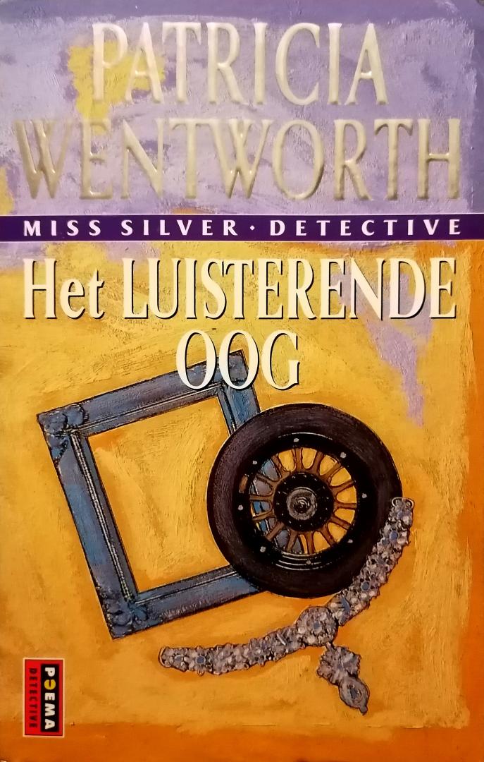 Wentworth , Patricia . [ ISBN 9789024526895  ] 1824 - 016 ) Miss Silver Detective . ( Het Luisterende Oog. ) Pauline Paine is stokdoof, maar ze kan geweldig goed liplezen. Daardoor 'hoort' ze hoe twee mannen een roofmoord beramen. Ze vertelt haar verhaal aan miss Silver, maar die raadt haar aan de -