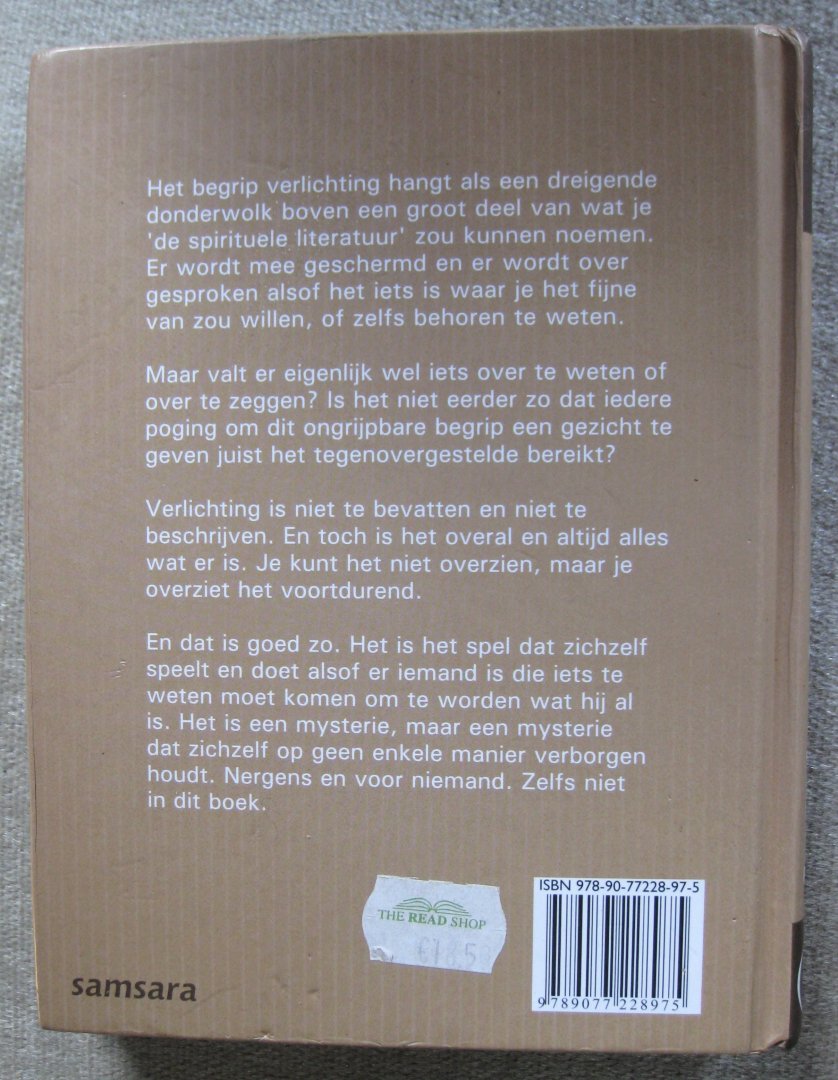 Sterren, Paul van der - Verlichting in een lege verpakking