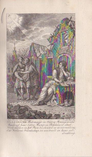 Franq van Berkhey, J. le - Oud Hollands Vriendschap, tot Leydens troost bij haren ramp in den jare 1807. Gevolgd van Utrechts Eeuwschets. Met platen