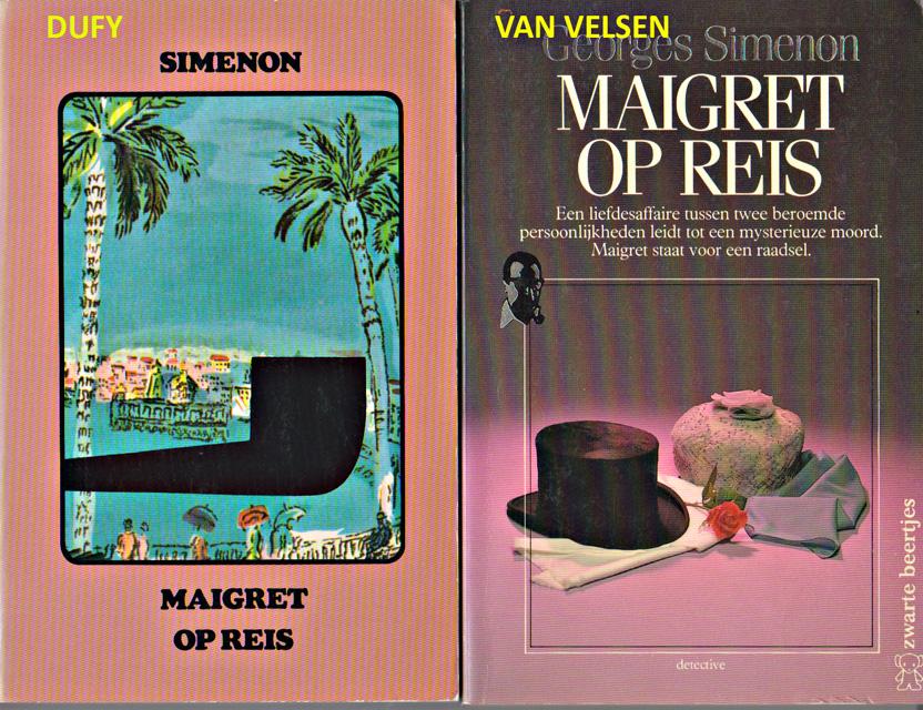 Simenon, Georges - Maigret op reis. Omslag Raoul Dufy