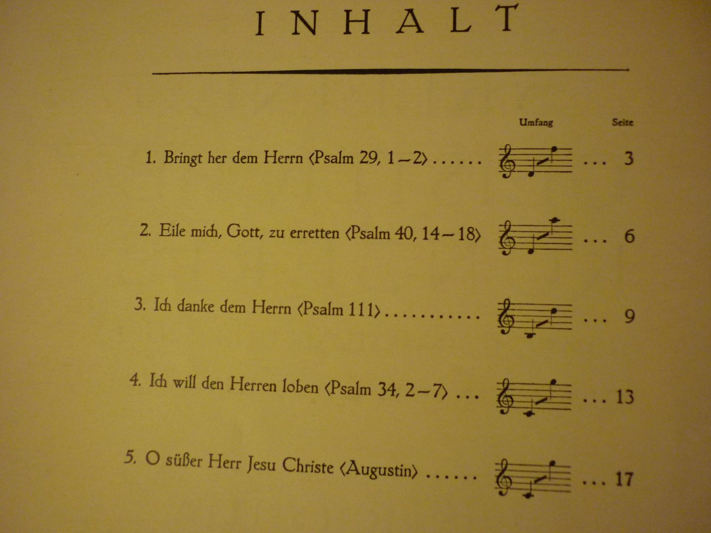 Schutz; Heinrich - 5 Kleine Geistliche Konzerte (Heinrich Spitta)