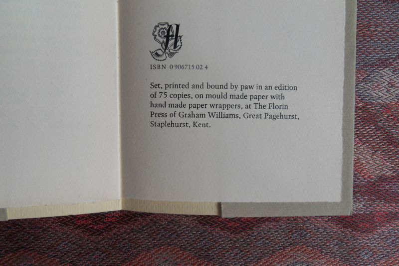 Dovefield, Toby of. - Tarragon Magic. - A Bagatelle from Pagehurst. [ Genummerd ex. 59 / 75 ].