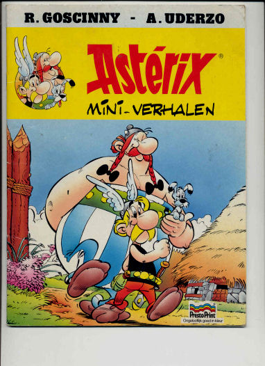 Goscinny/Uderzo - ASTERIX Mini verhalen Reclame uitgave van Presto Print