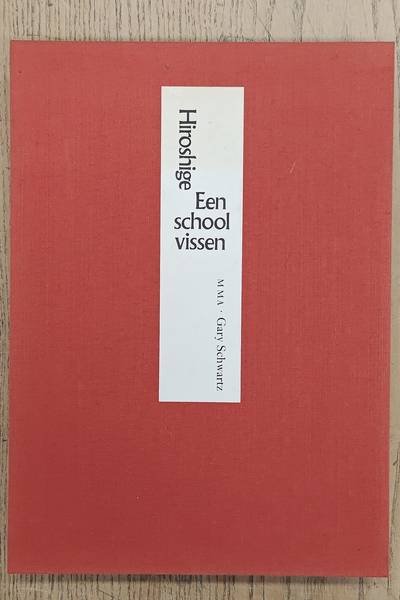 HIROSHIGE. - Een school vissen. HIROSHIGE. Leporello.