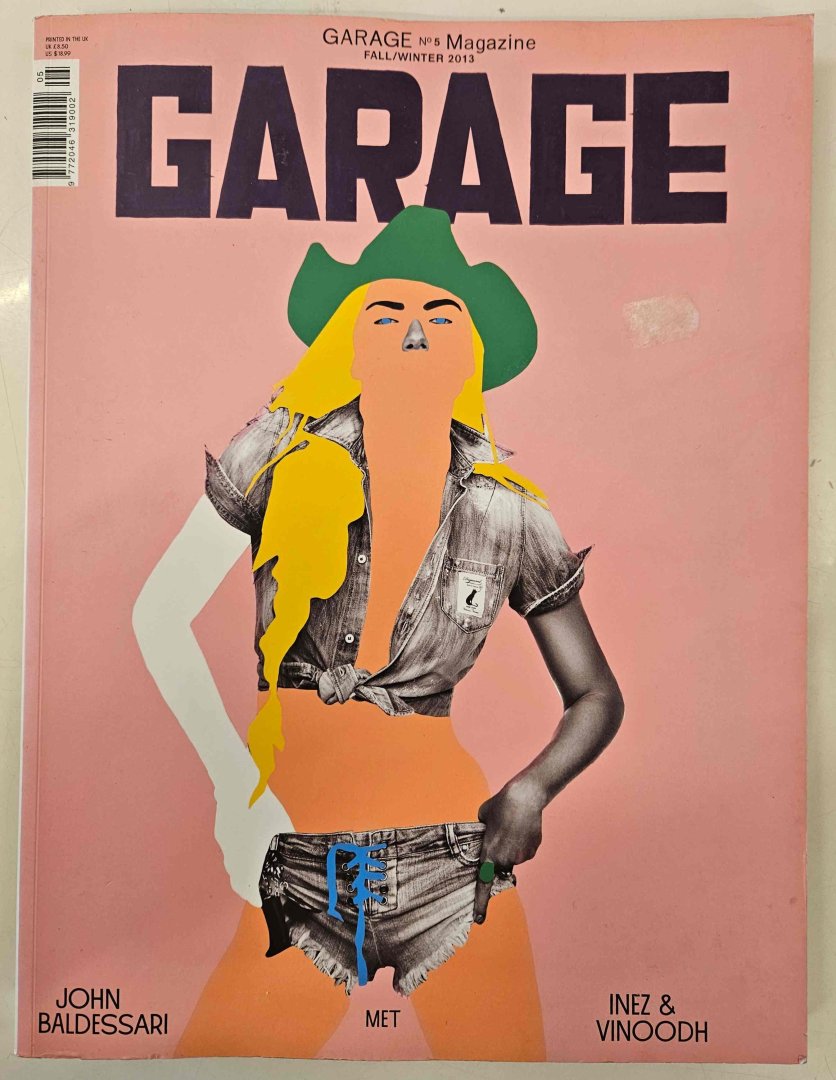 N.A. Garage Magazine no. 5 Fall / Winter 2013. - John Baldessari Met Inez & Vinoodh. Garage Magazine no. 5 Fall / Winter 2013.