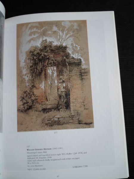 Catalogus Christie's - Indonesian Pictures, Watercolours & Drawings