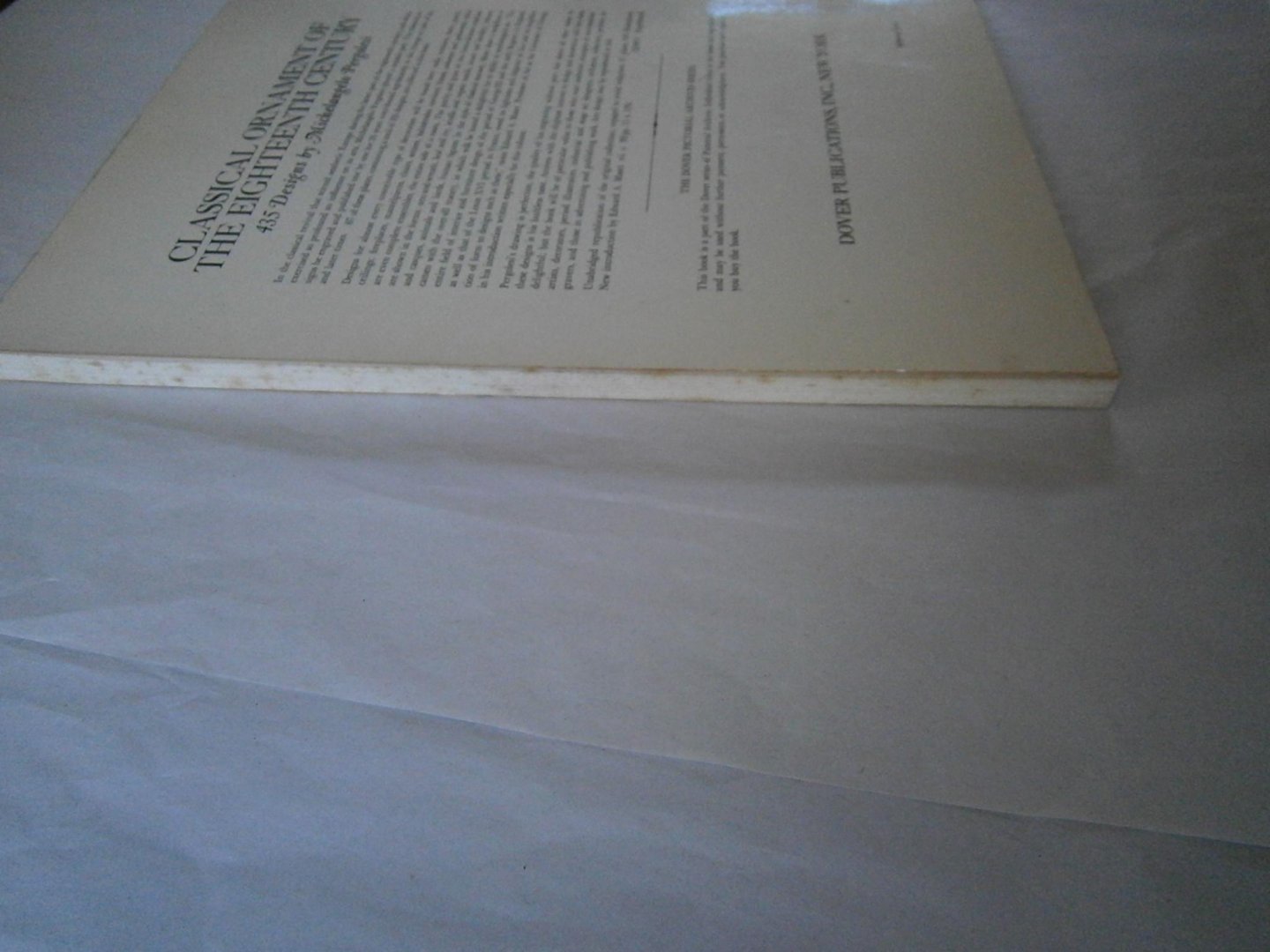 Maser, Edward A. - Classical ornament of the eighteenth century