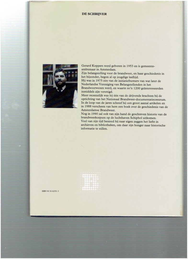 Koppers - Vijftig jaar inspectie brandweerwezen / druk 1