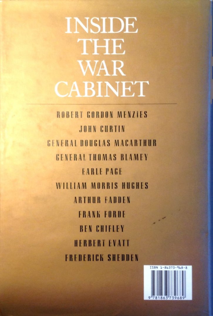 David Horner - Inside the war cabinet