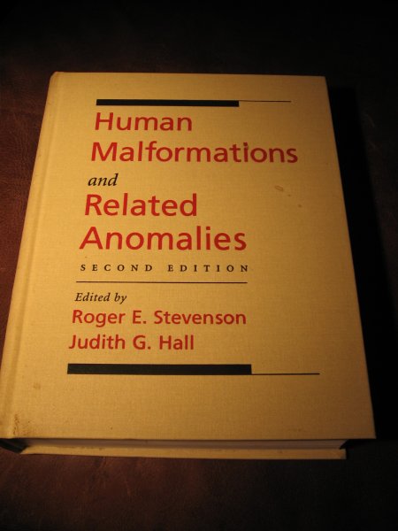 Stevenson, R. ea - Human Malformations and related Anomalies.