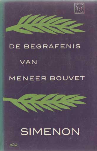 Simenon, Georges - De begrafenis van meneer Bouvet