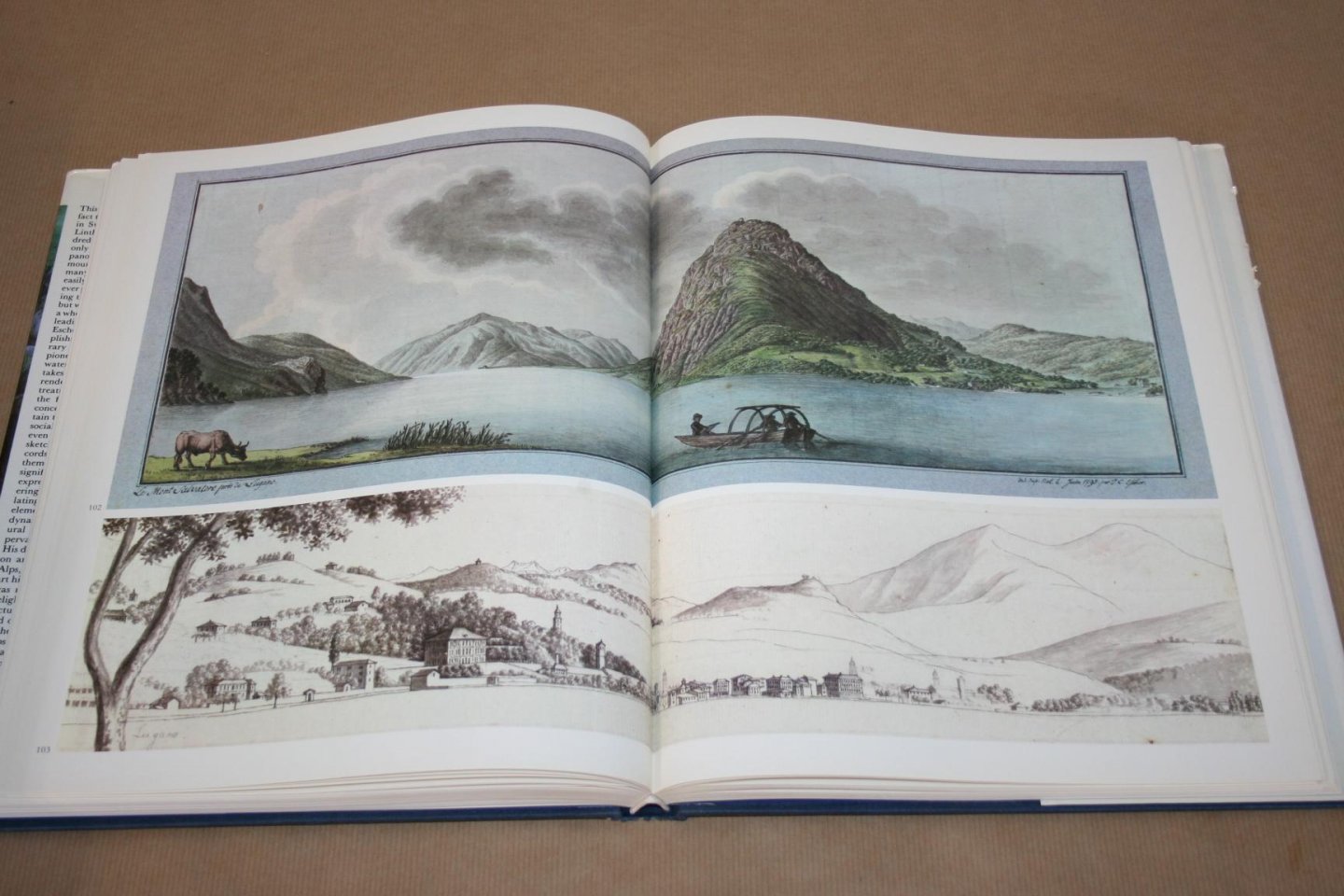 Hans Conrad Escher von der Linth - Views and Panoramas of Switzerland 1780-1822