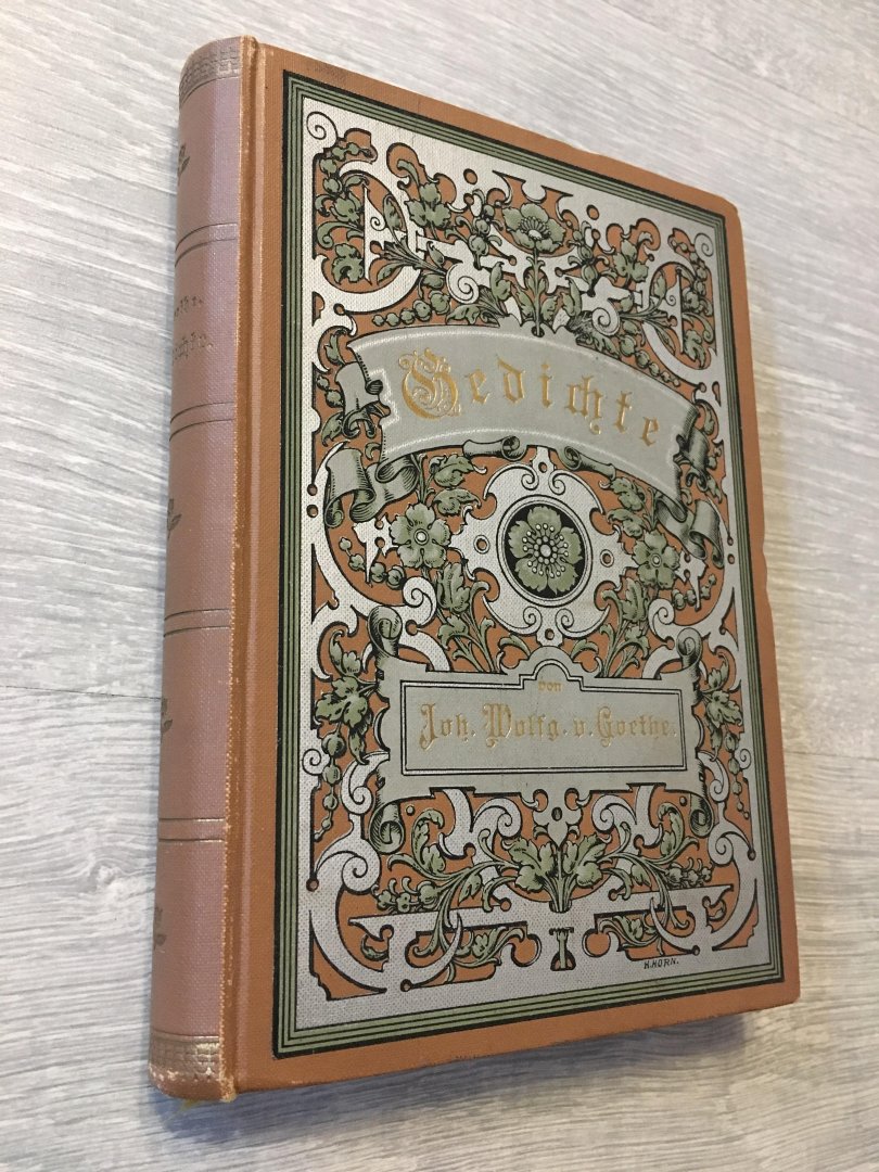 Joh. Wolfgang von Goethe - Gedichte von Joh. Wolfgang von Goethe
