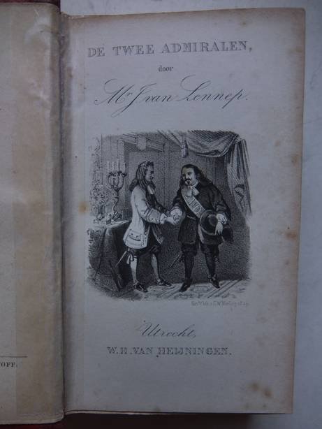 Lennep, J. van - De twee admiralen.