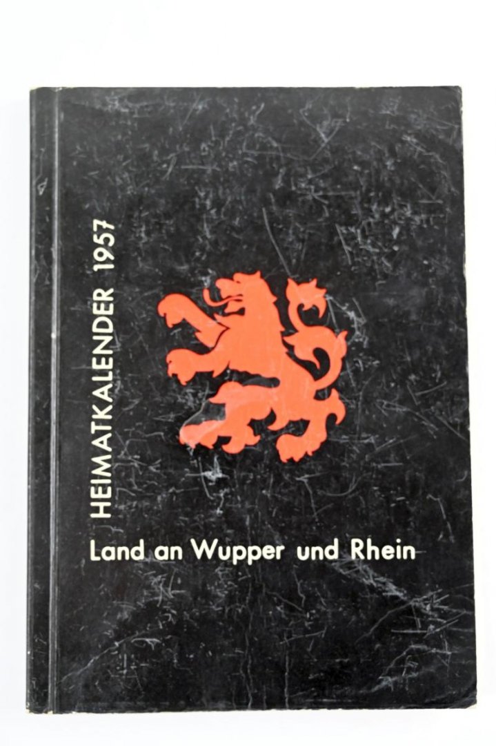 Frobus, Julius - Heimatkalender 1957 Land an Wupper und Rhein (2 foto's)