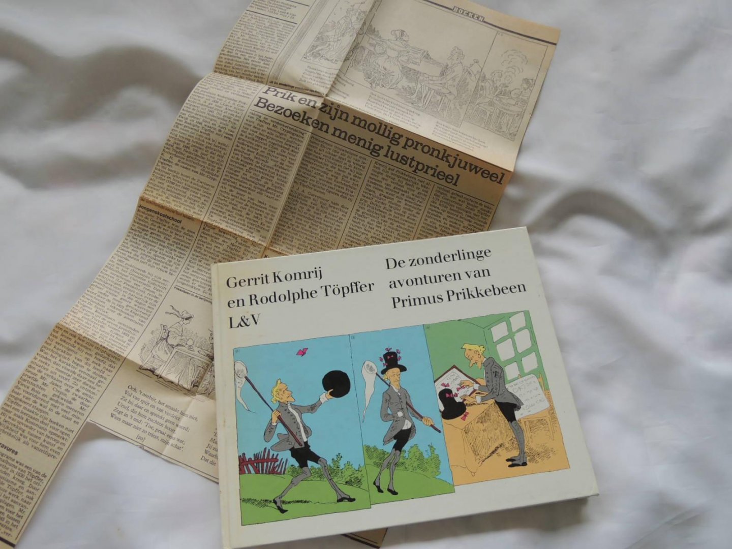 Komrij Gerrit, Topffer Rodolphe - De zonderlinge avonturen van Primus Prikkebeen