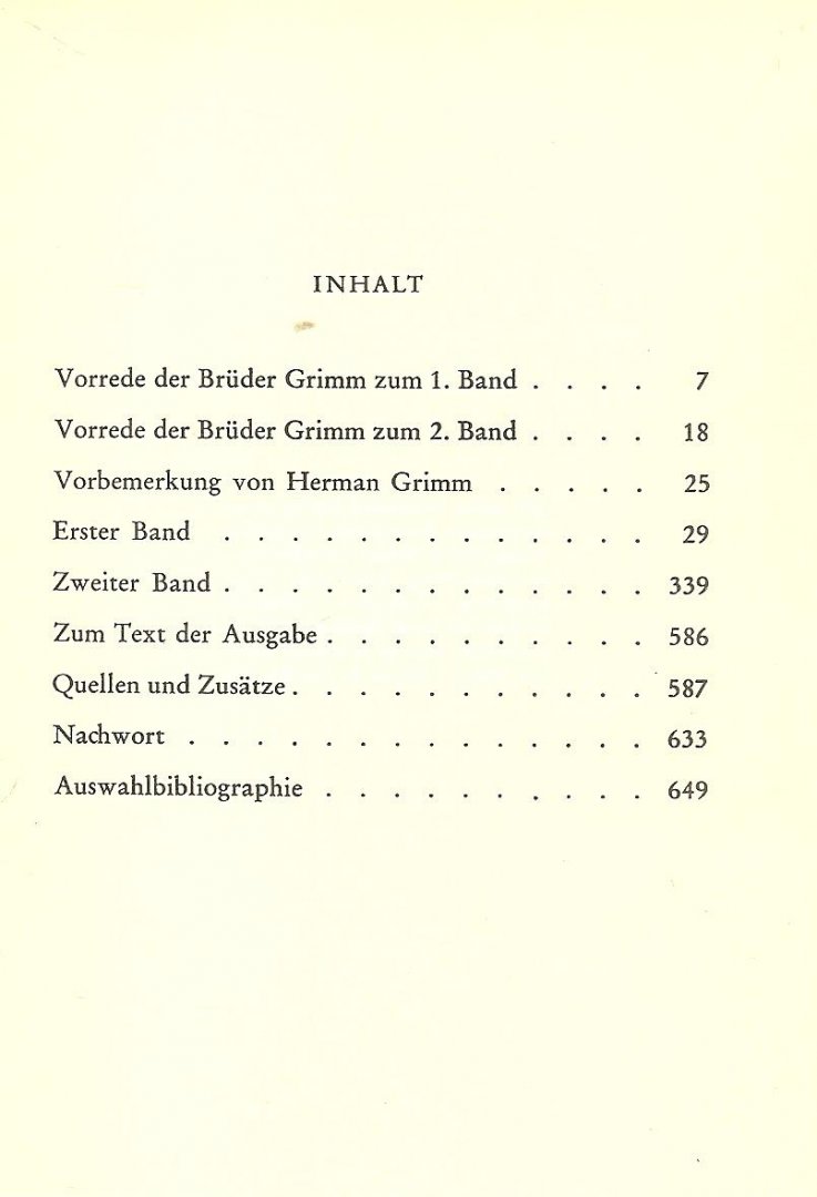 Grimm Bruder - Deutsche Sagen  Zwei Bände in einem Band.