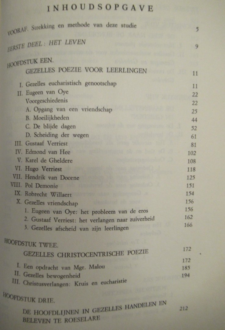 Westenbroek, J. - Van het leven naar het boek. Onderzoek naar het ontstaan en de aard van G. Gezelles gedichten, gezangen en gebeden