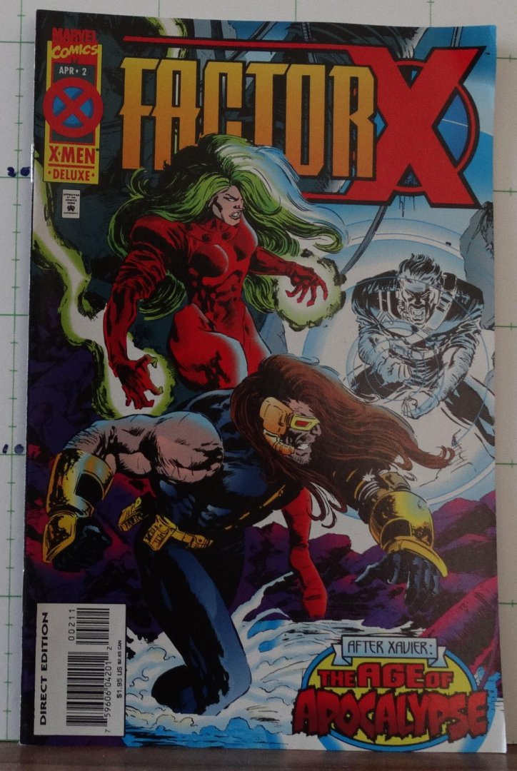 Moore, John Francis - Epting, Steve - Factor x - mar 1 - apr 2 - may 3 - jun 4 - the age of apocalypse, sinister neglect, abandoned children, open wounds, reckonings