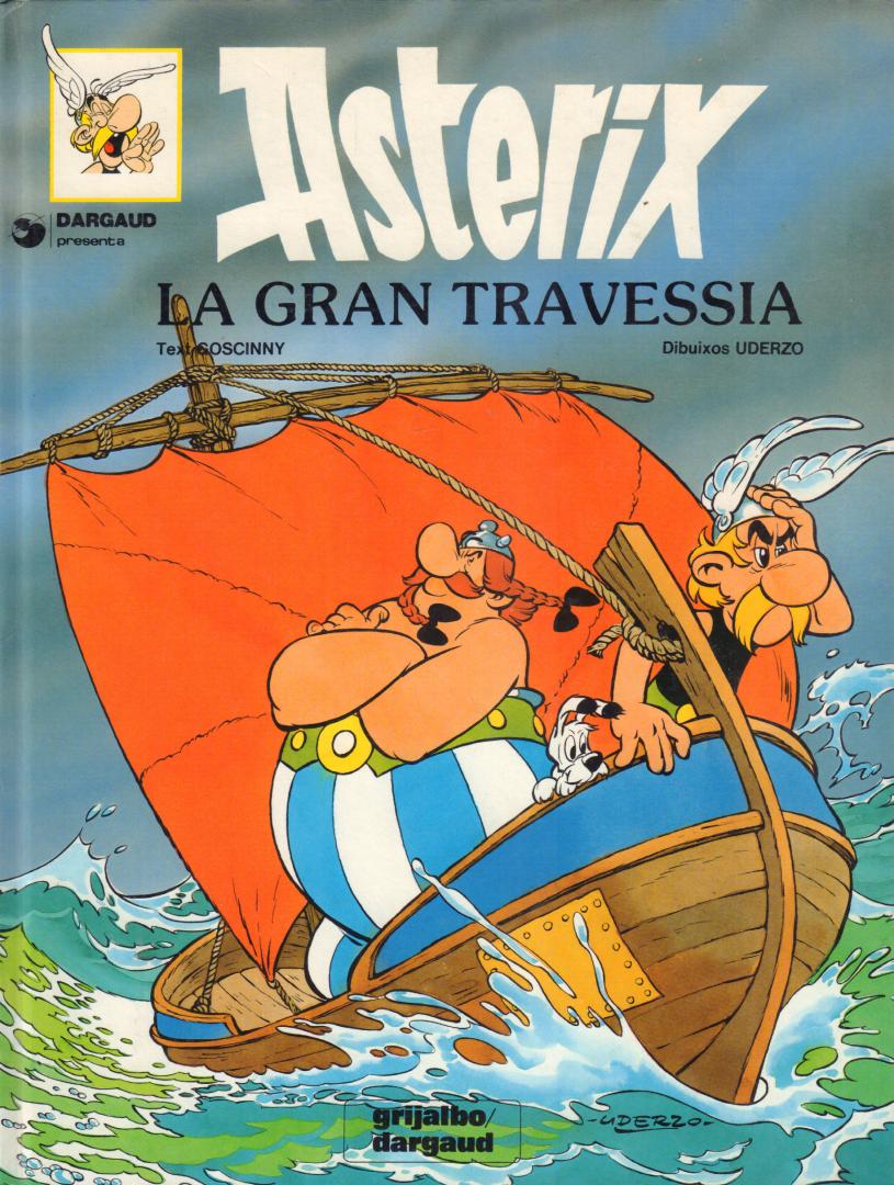 Gosginny / Uderzo - ASTERIX 22 - ASTERIX LA GRAN TRAVESSIA, hardcover, gave staat, Asterix in het Catalaans