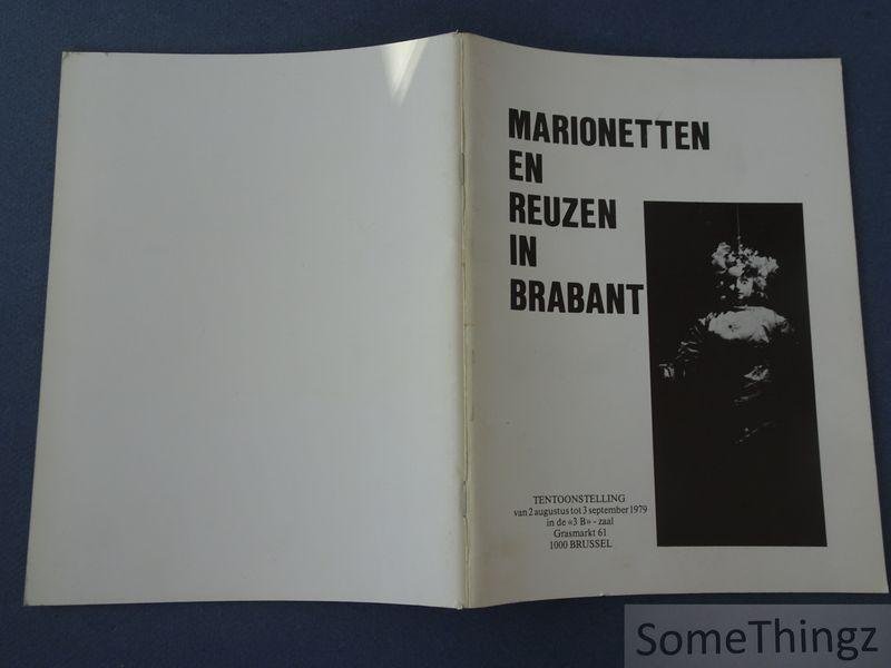 N/A. - Willy Knops (voorw.) - Marionetten en reuzen in Brabant.