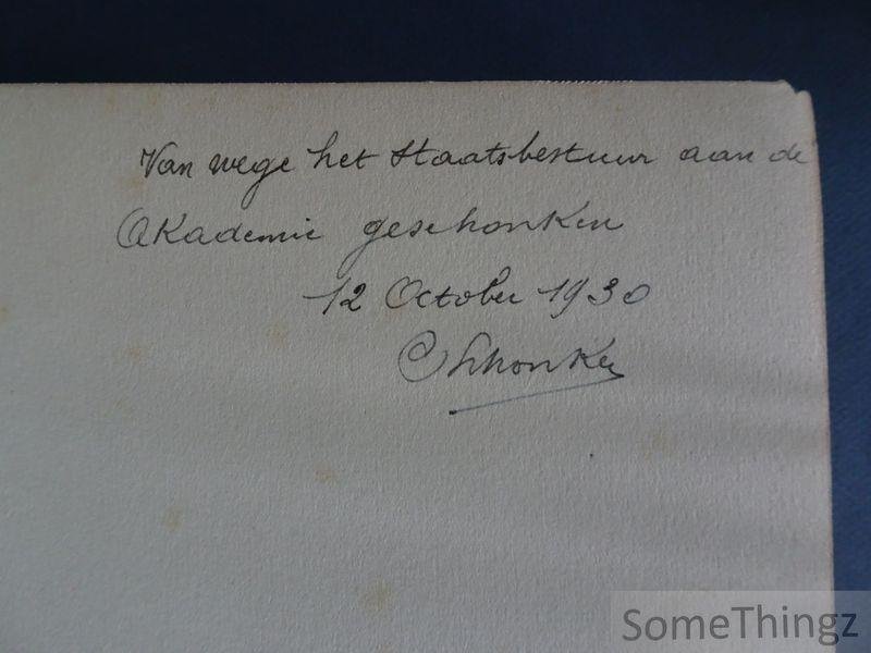 Delen, A.J.J. - Iconographie van Antwerpen. [Afgevoerd bibliotheekexemplaar.]