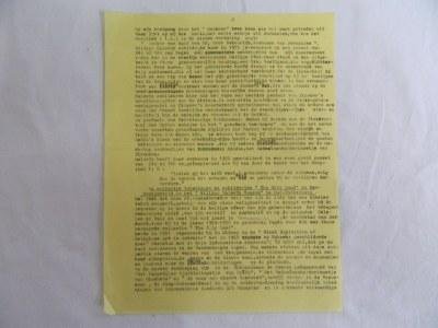 Ven, van der D.J. - Zeldzaam - Manuscript over heer Halewijn met diverse pen aantekeningen van auteur