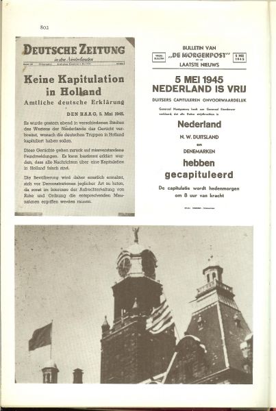 Jong, dr. L. de .. Ruim 800 bladzijden, meer dan 2000 illustraties Band en stofomslag : J. Tapperwijn : Foto Feddo van Gogh - De Bezetting