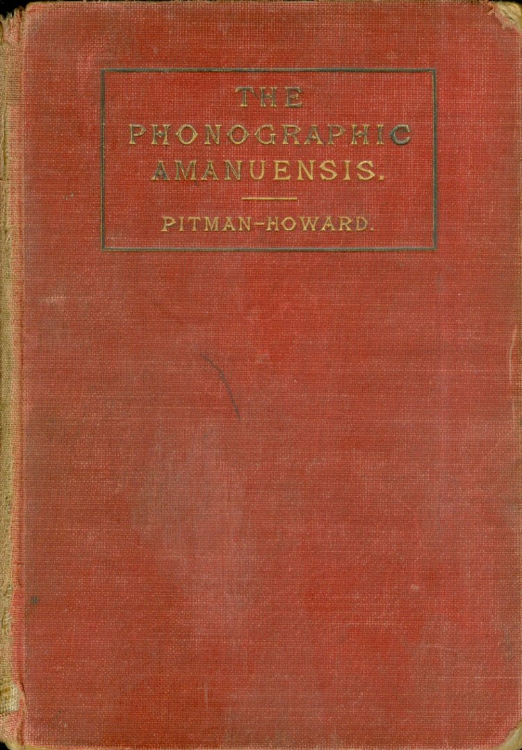 Howard, Jerome B. - The Phonographic Amanuensis