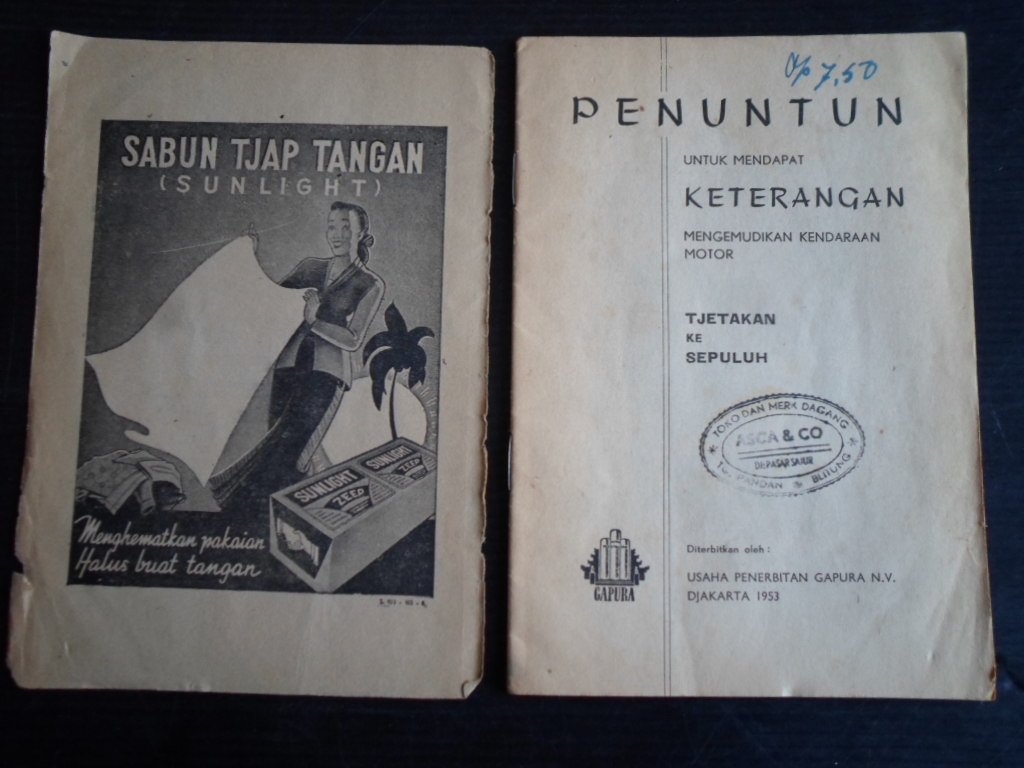  - Penuntun Untuk Mendapat Keterangan Mengemudikan Kendaraan Motor