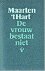 Hart (Maassluis, November 25, 1944), Maarten 't - De vrouw bestaat niet - Reeks artikelen m.b.t. de feministische beweging